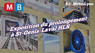 Exposition sur le prolongement à StGenis Laval HLS [upl. by Pen]