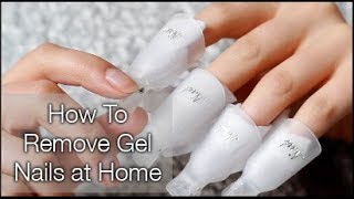 HACK How To Remove Gel Nails EASILY amp Quickly with NO DAMAGE  xameliax [upl. by Abroms211]