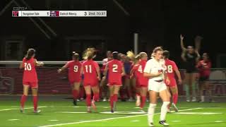 Detroit Mercy Womens Soccer vs Youngstown State Highlights [upl. by Akinwahs]