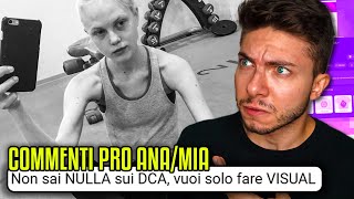 Non dovevo parlare dei gruppi pro ana  Jematria [upl. by Schwenk486]