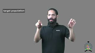 quotTarget Populationquot  Indian Sign Language Tutorial  How to Sign [upl. by Inalaeham]