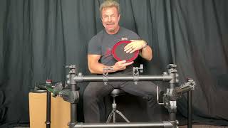 ddrum EFlex BT9 Electronic Drum Kit Set Up Video [upl. by Ilrac]