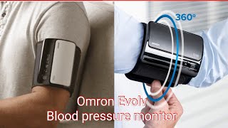 Omron EVOLV BloodPressureMonitor How to measure blood pressure [upl. by Hanikas]