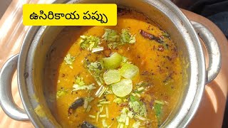 ఉసెరికాయ పప్పు  Master the Art of Cooking Usirikaya Pappu with These Pro Tips  Amla Dal [upl. by Eniala]