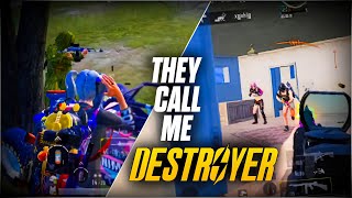 They call me destroyer for a reason 💥 5 finger gameplay ✨ 60 fps ✅ [upl. by Suirradal238]