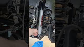 2020 Jeep Gladiator Shock Replacement [upl. by Llenrub20]