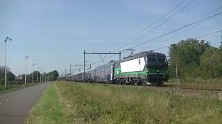 Nachttrein Wenen voor het eerst in Nederland  NS Vectron 193 766 met Nightjetrijtuigen [upl. by Lemire]