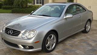 2004 Mercedes Benz CLK500 AMG Sport Coupe Review and Test Drive by Bill  Auto Europa Naples [upl. by Ellehcar]