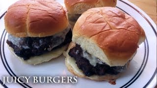 Easy amp Juicy Burgers  Recipe [upl. by Malonis]