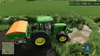 FS22  AGHALEE FARM 3 SPREADING FERTILISER [upl. by Benedicto]