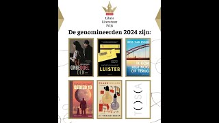 Libris Literatuur Prijs 2024  De Shortlist [upl. by Welles]