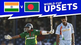 Cricket World Cup Upsets Bangladesh v India  CWC 2007 [upl. by Hocker]