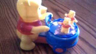 Bizarre Bootleg Winnie The Pooh Happy Time Toy [upl. by Ahselrak]