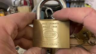 141 Corbin Assa Abloy padlock picked [upl. by Bazil]