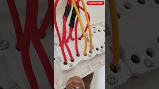 two way switch connection easy method elctrician electrical [upl. by Radmen]