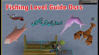 Fishing Level guide in Urdu Osrs [upl. by Suravaj]