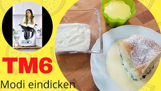 Der neue Modus Eindicken am TM6  Wie du perfekt Saucen amp Puddings machst  Tipps von Claudia  TMMC [upl. by Bravin]