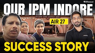 IPMAT Indore 2024 Topper Interview  Devansh Bharal AIR 27 IPM Indore Success Story Toppers Talk [upl. by Itra]