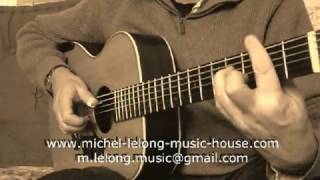 Piece of Rag Cool and Rest Ragtime guitar by Michel Lelong [upl. by Donn849]