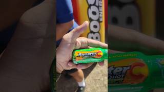 Free taste Booster C Energy shot roadbikeph roadcyclist roadbicycle roadbike roadbikerider [upl. by Daryle600]