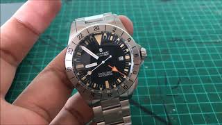 Short Review on the Steinhart Ocean Vintage GMT [upl. by Ynnaf]