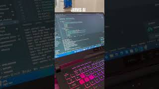 JARVIS AI DEMO  Make Your Own Ai assistant for PC  jarvis aiassistant ironman coding python [upl. by Attenat]