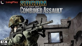 PS2  SOCOM US Navy SEALs Combined Assault  LongPlay 4K60FPS🔴 [upl. by Keram]