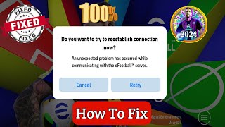 How To Fix Access Is Currently Limited Due To High Server Load  Fix eFootball Opening Problem [upl. by Amarillis857]