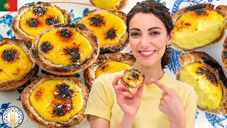 🇵🇹 The BEST VEGAN Pastel de Nata Recipe [upl. by Bethezel]