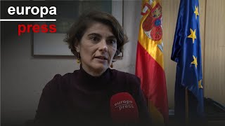 La secretaria de Estado de Derechos Sociales quotQue el permiso de maternidad de 20 semanasquot [upl. by Drusi]