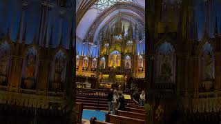 Notre Dame Basilica of Montreal  Inside [upl. by Modie627]