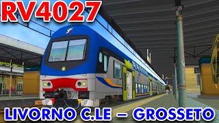 RV4027 Livorno CLe  Grosseto Prima Parte [upl. by Lauraine]