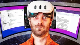 I Spent 30 Days WORKING IN VR heres how THAT went [upl. by Dorej505]