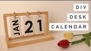 DIY Aesthetic Calendar  ArtisticRifat [upl. by Statis]