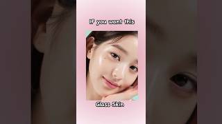 Glowing skin tips Korean glass skin care 🥂 healthy skin care tips skincare shorts 2025 [upl. by Kaylee]