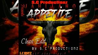 Jahllano Appetite  Dem Dead Riddim Clean Edit [upl. by Yee]