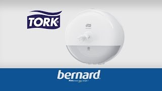 Distributeur de papier toilette Smart One TORK  Bernard [upl. by Eydnarb]