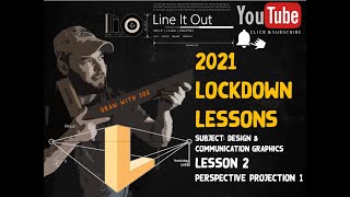 DCG Lockdown Lesson 2 Perspective Projection 1 [upl. by Marchak63]