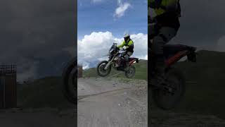 Shortcut KTM 790 Adventure R Italian Alpes [upl. by Cochrane]