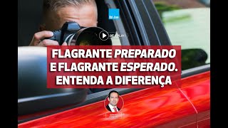 Flagrante Preparado e Flagrante Esperado Entenda a Diferença [upl. by Amjan]