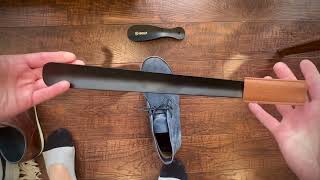 Review of ZOMAKE Metal Shoe Horns [upl. by Sabah765]