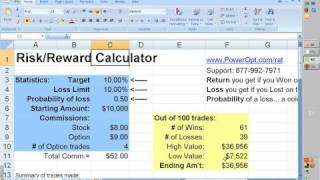 Risk Reward Calculator [upl. by Adnuhsat694]