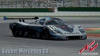 Assetto Corsa  Mercedes Sauber C9  Spa [upl. by Adehsar36]