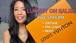 SHOP LUXURY PRELOVED AND CONSIGNMENT AMAZING DEALS ON LOUIS VUITTON AND MORE [upl. by Natka887]