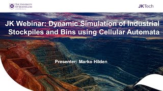 JK Webinar Dynamic simulation of Industrial Stockpiles and Bins using Cellular Automata [upl. by Season]