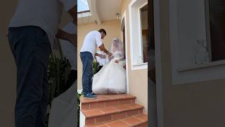 Dalja e nuses nga shtepia 🥰🇦🇱 wedding dasma youtuber bride vlog [upl. by Rolyat]