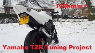 Yamaha TZR 70cc Project  Tuning Story  Hebo Manston Racing [upl. by Mickelson]