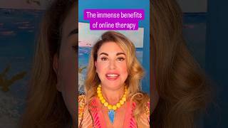 The immense benefits of online therapy Therapy OnlineTherapy Psychotherapy [upl. by Atinuj233]