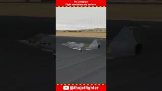 Landing the Widow Maker Lockheed F104 Starfighter [upl. by Blanche]