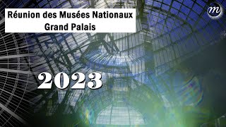 Les voeux 2023 de la Réunion des musées nationaux  Grand Palais [upl. by Zobe725]